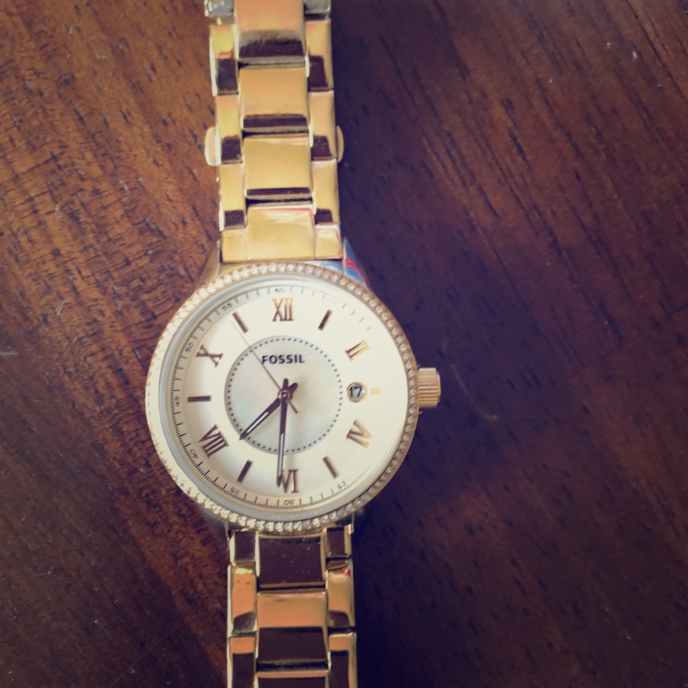 Fossil Gold women’s watch